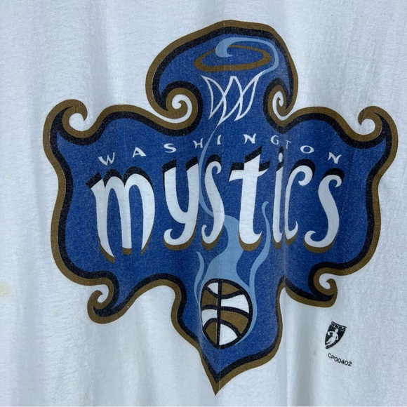 RARE Vintage Washington Mystics WNBA Champion T-Shirt XL - Picture 2 of 9